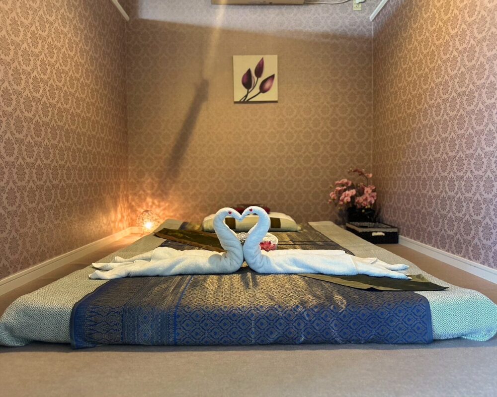 茨城県東茨城郡茨城町前田のタイ古式マッサージ・スワナプンの施術室